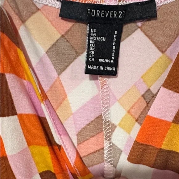 Forever 21 Geometric Print Midi Dress - Picture 5 of 5